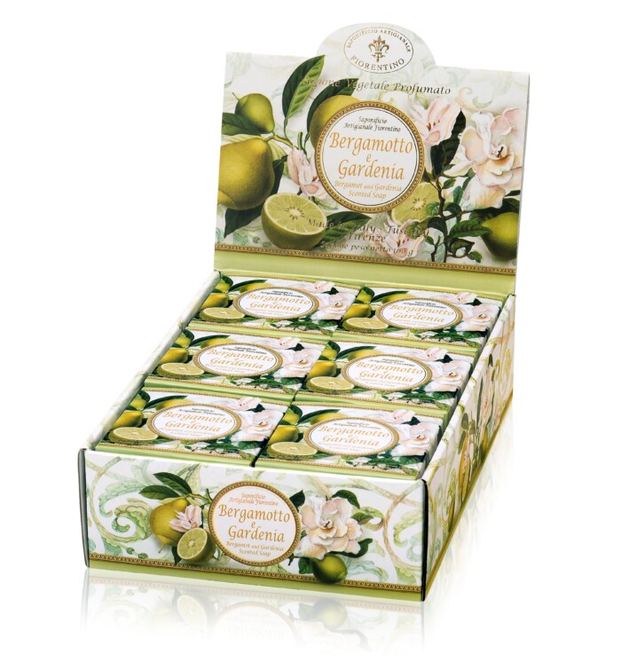 (ES-41) Bergamot og Gardenia, display