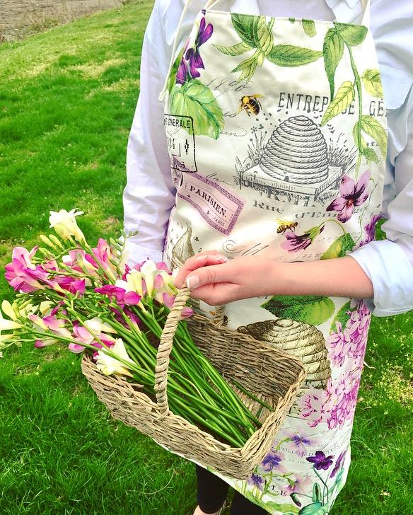 Forklæde Lilac & Violets