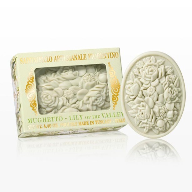 (YK-4) LILJEKONVAL, håndsæbe i æske