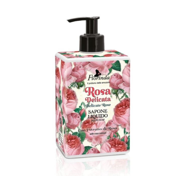 ROSA DELICATA - Flydende håndsæbe - delikat rose - NYHED